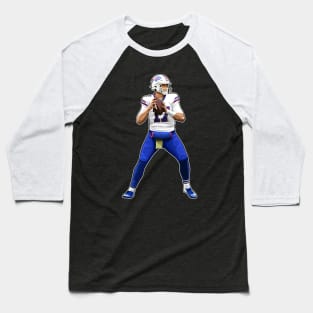 Josh Allen Drop Backs Baseball T-Shirt